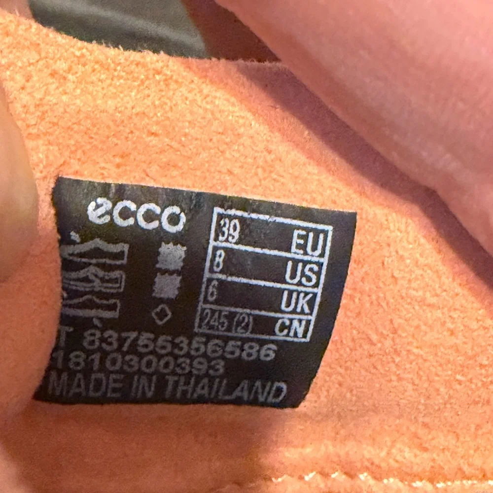 Ecco Gray and Green Women's Sneakers